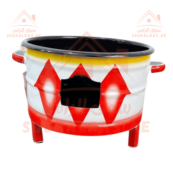 Traditional Arabic Cooking Stove Set | Heat - Resistant & Durable | Multi - Color Design - Souk Al Ras