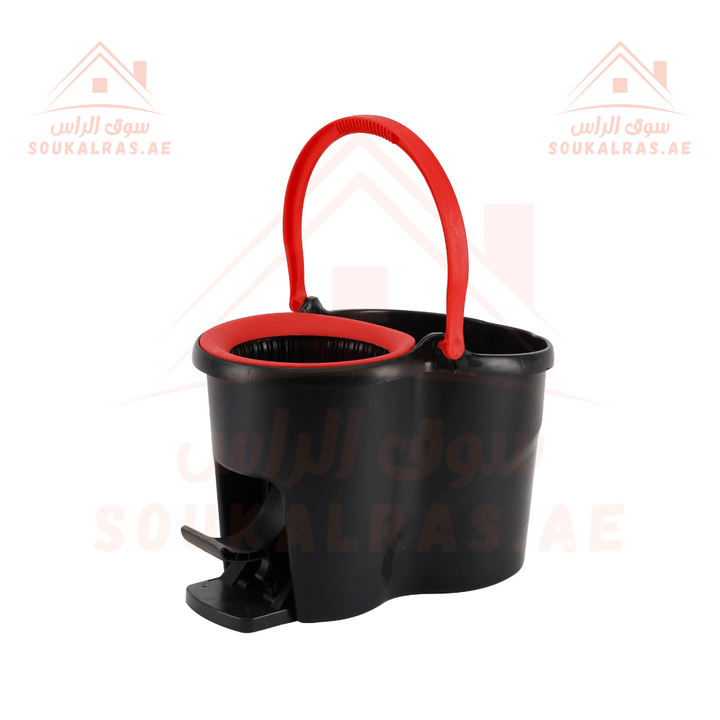 Turbo Spin Easy Mop with Foot Pedal - 16Ltr Bucket - Souk Al RasHousehold Cleaning Supplies