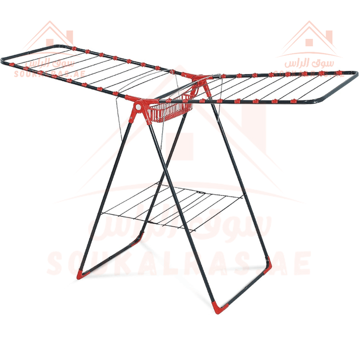 Turkish Clothes Drying Rack with Rust - Proof Metal Wire and Foldable Frame - Souk Al RasHousehold