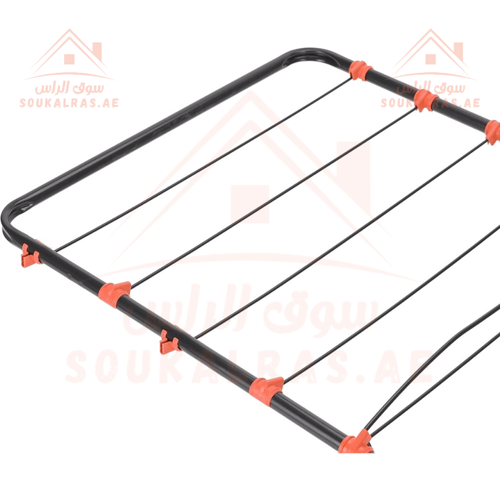 Turkish Clothes Drying Rack with Rust - Proof Metal Wire and Foldable Frame - Souk Al RasHousehold