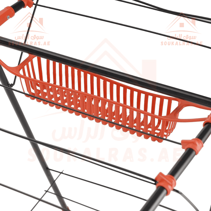 Turkish Clothes Drying Rack with Rust - Proof Metal Wire and Foldable Frame - Souk Al RasHousehold