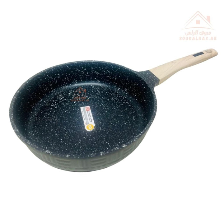 UCC Life 11 - Piece Granite Cookware Set | Non - Stick Casserole, Fry Pan, Saucepan| 28 - 24 - 28 - 24 - 18 cm | Premium Kitchen Set UAE - Souk Al Ras