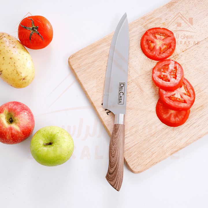 Ultra Sharp Kitchen Chef Knife - All Purpose Stainless Steel Blade - Souk Al RasKitchen Knifes