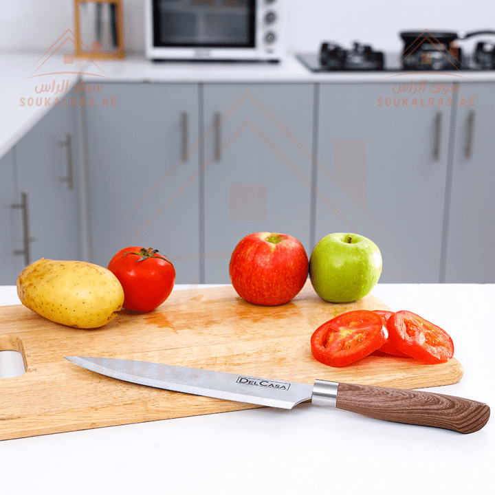 Ultra Sharp Kitchen Chef Knife - All Purpose Stainless Steel Blade - Souk Al RasKitchen Knifes