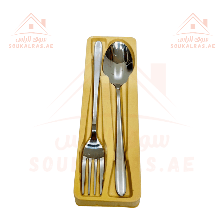 Unique 12 - Piece Cutlery Set | Professional 18/10 Stainless Steel |High - Quality Material - Souk Al RasCutlery Sets