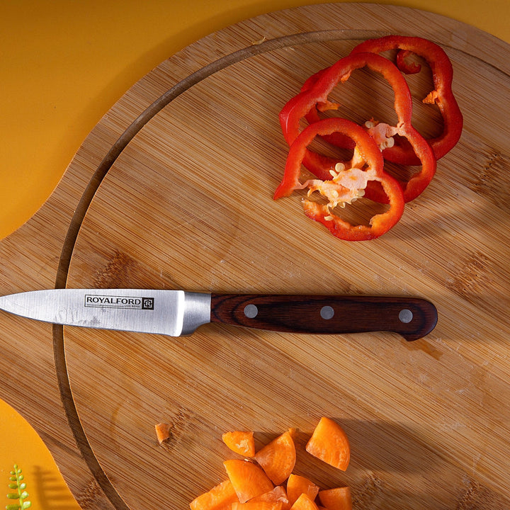 Utility Knife - All Purpose Small Kitchen Knife - Stainless Steel Blade 9cm - Souk Al RasKitchen Knives