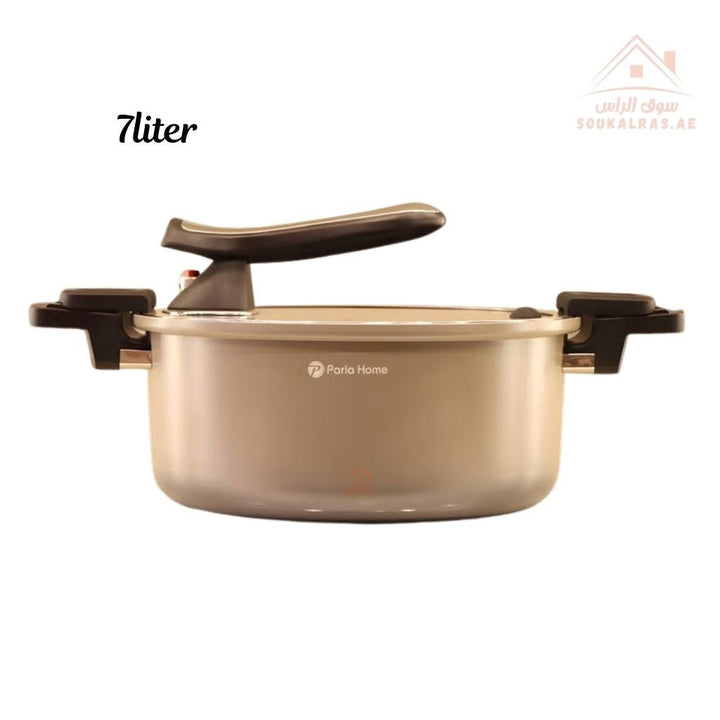Vector Series Pressure Cooker 2 Liter | Fast Cooking, Safe Design & Premium Durability | Designed for safety, durability, and efficiency - Souk Al Ras