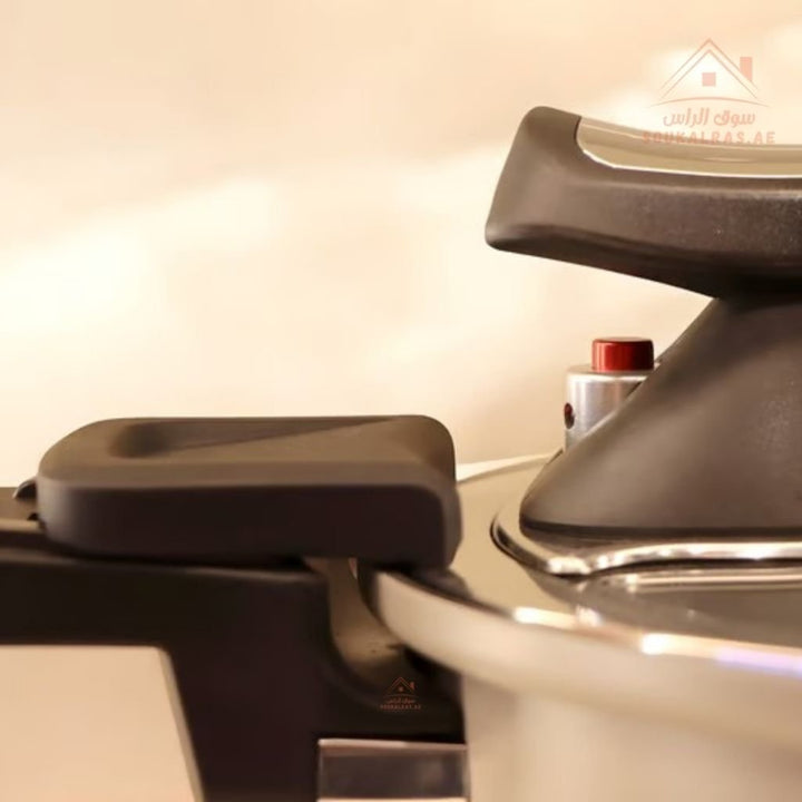 Vector Series Pressure Cooker 2 Liter | Fast Cooking, Safe Design & Premium Durability | Designed for safety, durability, and efficiency - Souk Al Ras
