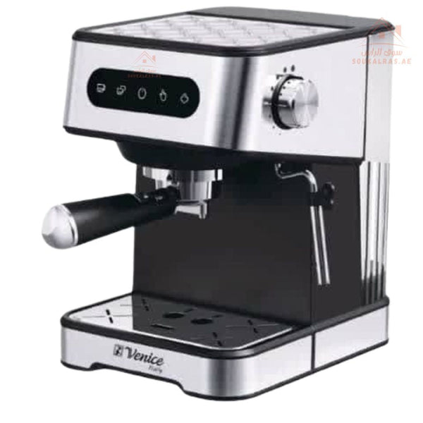 Venezia Italian 20 Bar, Single & Double Cup Espresso Machine - Durable Design - Souk Al RasTeapots & Coffee Servers