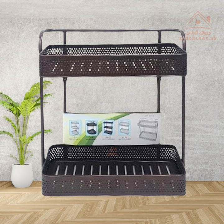 Venice 2 - Tier Storage Rack | Durable & Stylish Organizer | Made from high - quality materials for long - lasting use - Souk Al Ras