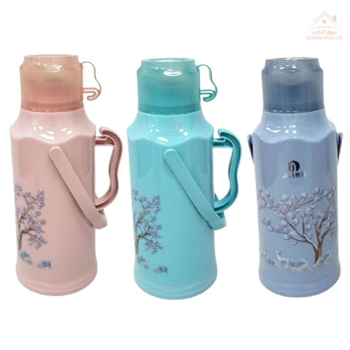 Venice 3.2L Water Jug with Handle | Insulated Drink Dispenser | High - quality durable plastic | Leak - proof lid with comfortable grip handle - Souk Al Ras