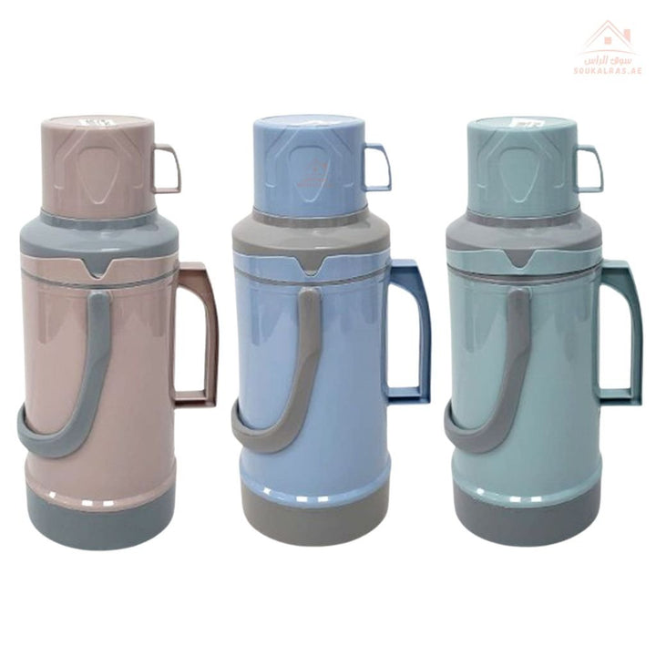 Venice 3.2L Water Jug with Handle | Insulated Drink Dispenser | High - quality durable plastic | Leak - proof lid with comfortable grip handle - Souk Al Ras