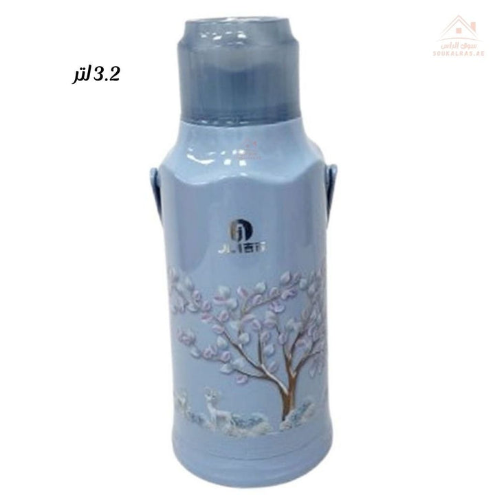 Venice 3.2L Water Jug with Handle | Insulated Drink Dispenser | High - quality durable plastic | Leak - proof lid with comfortable grip handle - Souk Al Ras