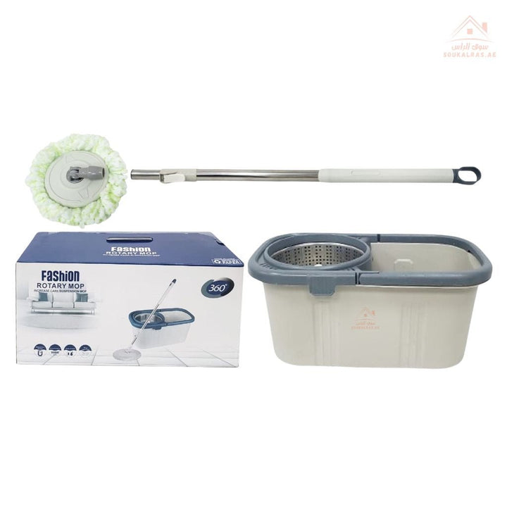 Venice 360° Rotary Mop with Bucket | High - Quality Spin Mop System for Easy Cleaning | Ideal cleaning for households - Souk Al Ras