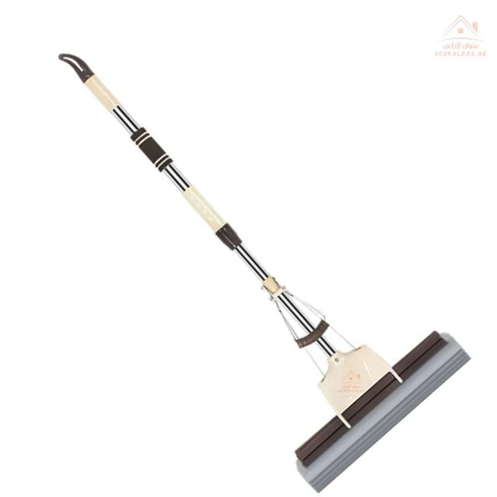 Venice 38CM Squeeze Mop | Durable Floor Cleaning Mop with Sponge Head | Easy - squeeze mechanism for hands - free wringing - Souk Al Ras