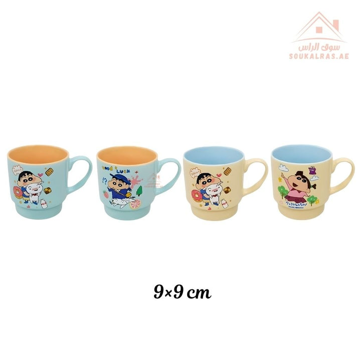 Venice Cartoon Ceramic Mug – 9×9 cm | Cute Kids Mug with Assorted Designs | Durable Coffee & Milk Cup - Souk Al Ras