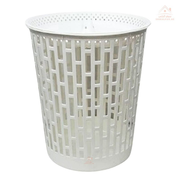 Venice Laundry Basket with Lid | 53W x 62H CM | Large Capacity Clothes Hamper | Durable, high - quality plastic - Souk Al Ras