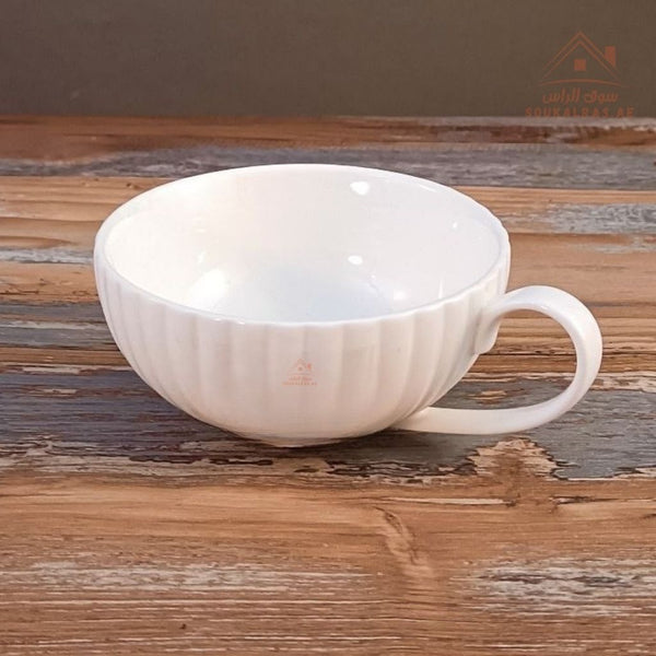 Venice Premium Ceramic Mug | Elegant Design | Durable & Comfortable Handle | Perfect for Coffee & Tea - Souk Al Ras