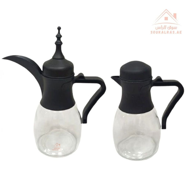 Venice Premium Coffee & Tea Pot Set | Traditional Arabic Design | Elegant Glass Pots for Serving Guests - Souk Al Ras