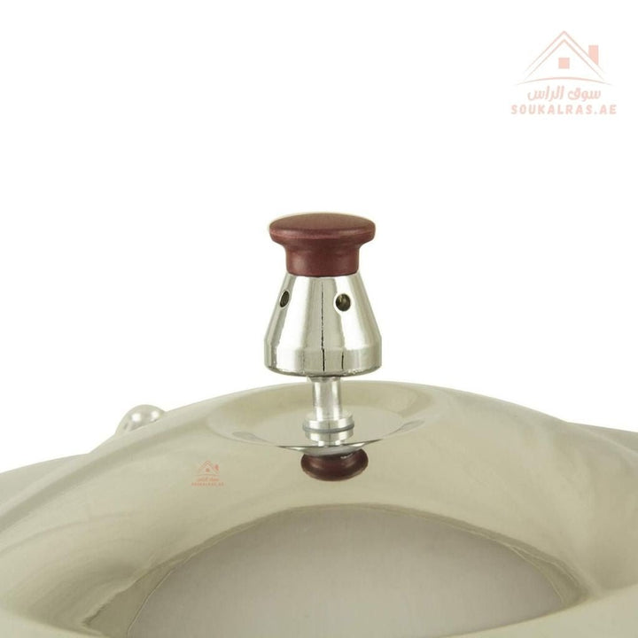 Venice Pressure Cooker | Available In Sizes 5L, 7L, 9L, 11L | Premium 18/10 Stainless Steel Build | Includes Glass Lid, Steamer Plate & Gasket - Souk Al Ras