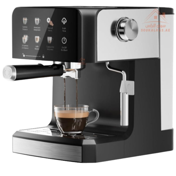 Venice Pro Barista Espresso Machine | 20 Bar | 1350W | Professional Home Coffee Maker, Designed to deliver café - quality coffee at home. - Souk Al Ras