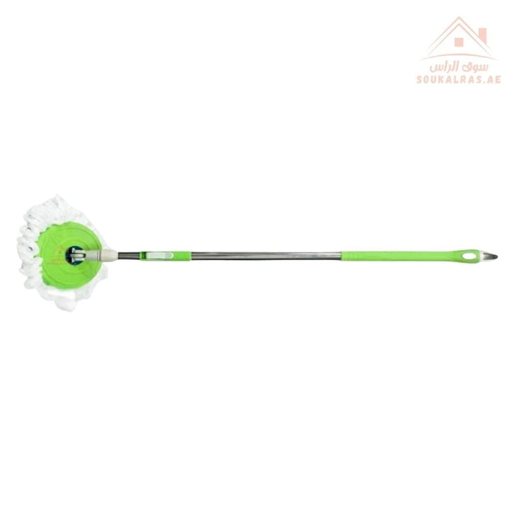 Venice Spin Mop Set with Bucket | 360° Rotating Cleaning System | Durable Stainless Steel Basket | Multi - Color Options - Souk Al Ras