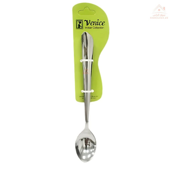 Venice Stainless Steel Long Handle Spoon – Set of 6 Pcs | Durable & Elegant Design | Made in India - Souk Al Ras