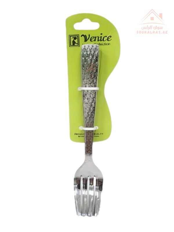 Venice Stainless Steel Table Forks - Set of 6 Pcs | Premium Quality | ideal for daily use or special occasions |Made in India - Souk Al Ras