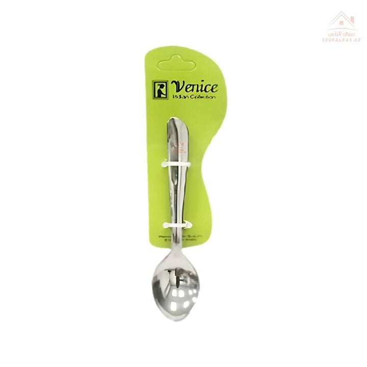 Venice Stainless Steel tea Spoons - Set of 6 Pcs | Elegant Handle |Ideal Use Everyday dining | Made in India - Souk Al Ras