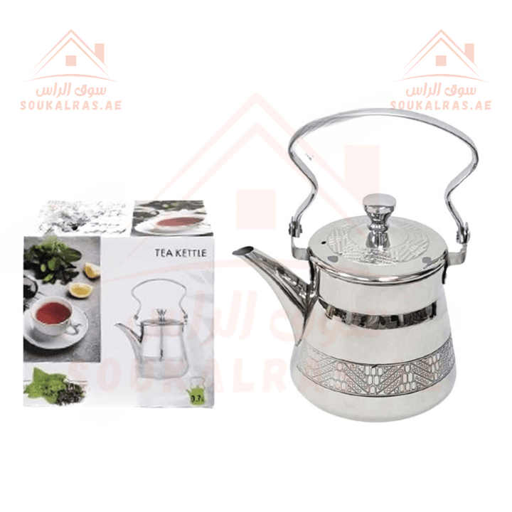 Venice Stainless Steel Teapot - 0.7L Capacity - Stylish and Durable - Souk Al RasTeapots & Coffee Servers