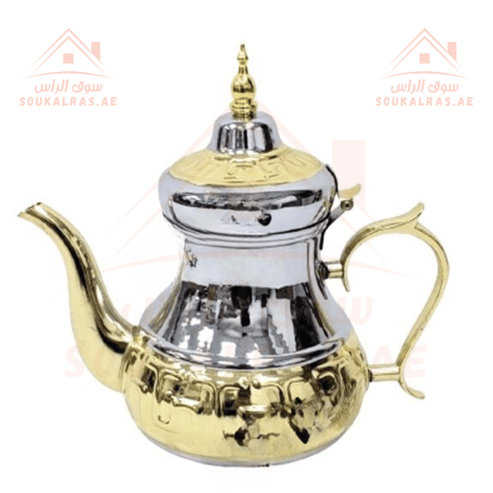 Venice Stainless Steel Teapot 0.8L - Elegant and Durable - Souk Al RasTeapots & Coffee Servers