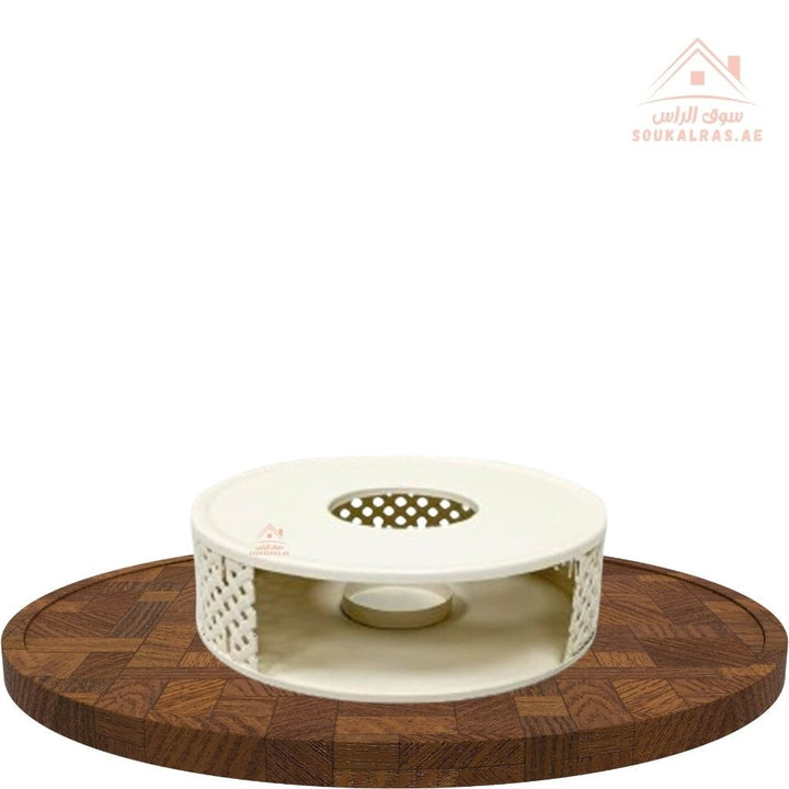 Venice Tea & Coffee Warmer Stand | 15CM Elegant Design | Perfect for homes, offices, and gatherings | mix colors - Souk Al Ras