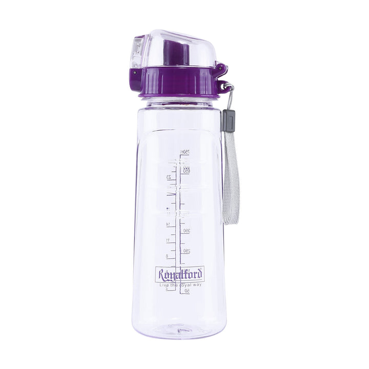 Water Bottle - Reusable Wide Mouth Bottle with Hanging Clip 650ml - Souk Al RasDrinkware