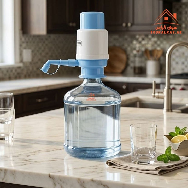 Water Dispenser Pump With Vacuum Technology, Manual Use , Removable Tu ...
