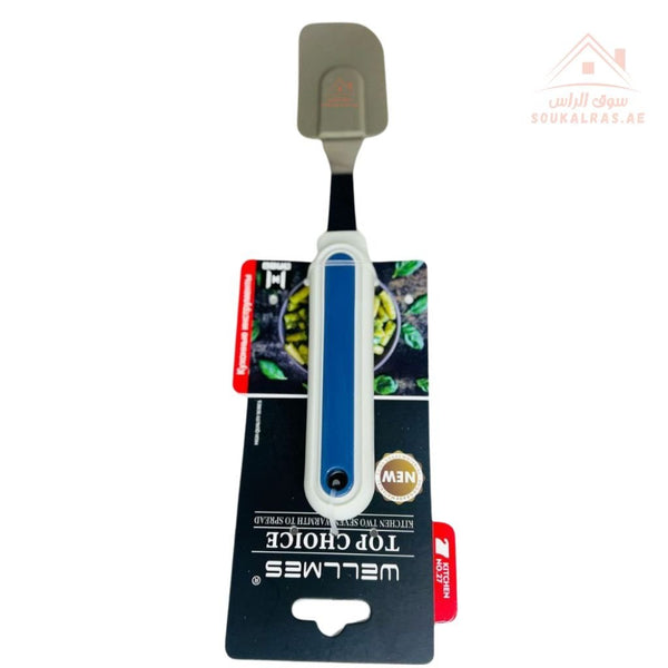 Wellmes Silicone Spatula with Stainless Steel Core | Heat - Resistant | Non - Stick Safe Tool - Souk Al Ras