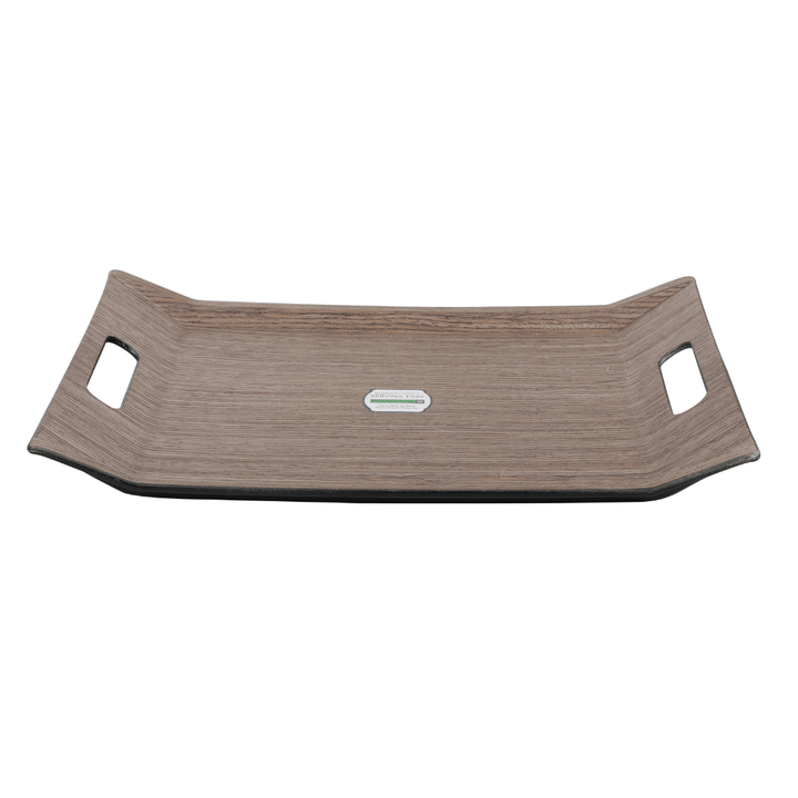 Wooden Serving Tray - Serving Platters, Breakfast Tray 46 x 31 x 4.8CM - Souk Al RasServing Trays