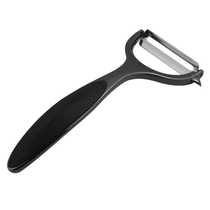 Y - Peeler - Black - High - Quality Vegetable Peeler - Souk Al RasKitchen Accessories