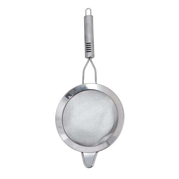 10cm Stainless Steel Tea & Cocktail Strainer - Ideal Sieve for Teas, Cocktails, Flour, Sugar, Spices, Herbs - Souk Al RasKitchen Tools & Utensils