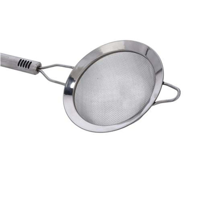 10cm Stainless Steel Tea & Cocktail Strainer - Ideal Sieve for Teas, Cocktails, Flour, Sugar, Spices, Herbs - Souk Al RasKitchen Tools & Utensils