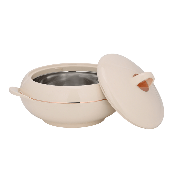 1.2 L Omega Gold Insulated Hot Pot Casserole Food Warmer - Twist Lock & Strong Handles - Souk Al RasHot Pot & Casserole