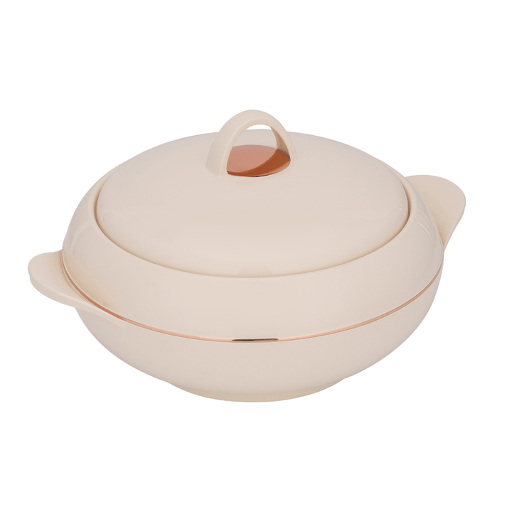 1.2 L Omega Gold Insulated Hot Pot Casserole Food Warmer - Twist Lock & Strong Handles - Souk Al RasHot Pot & Casserole