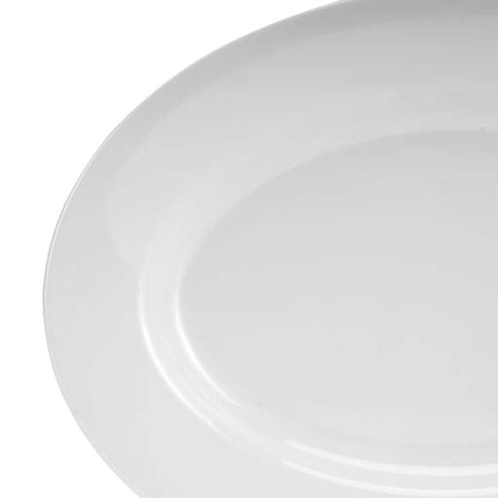 12 " Melamine Oval Tray, - Durable, Chip - Resistant, Ideal for Home & Restaurant. - Souk Al RasBowls