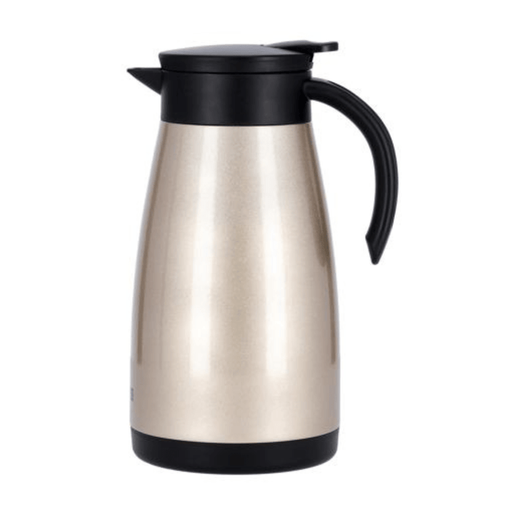 1.5 - Liter Portable Coffee Pot - Thermos with Insulated Heat Retention for Hot/Cold Beverages - Souk Al RasVacuum Flasks and Thermos