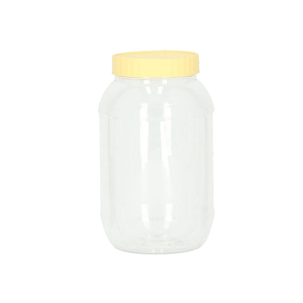 1.5 litre Air - Tight Round Storage Jar - Keeps Food Fresh & Healthy - Souk Al RasFood Storage Containers