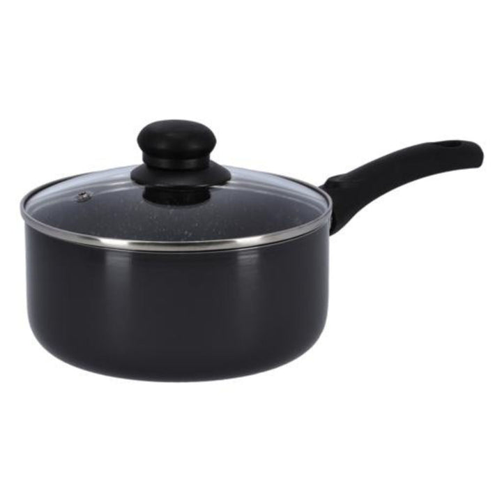 16CM Non - Stick Aluminium Saucepan with Lid - Souk Al RasCookware