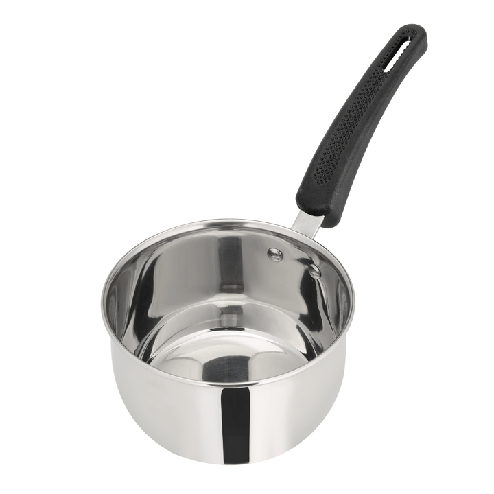 18cm Sauce Pan with Glass Lid, Cookware - PTFE & PFOA Free|Stainless Steel. - Souk Al RasCookware