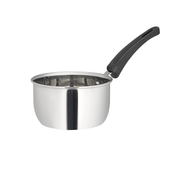 18cm Sauce Pan with Glass Lid, Cookware - PTFE & PFOA Free|Stainless Steel. - Souk Al RasCookware