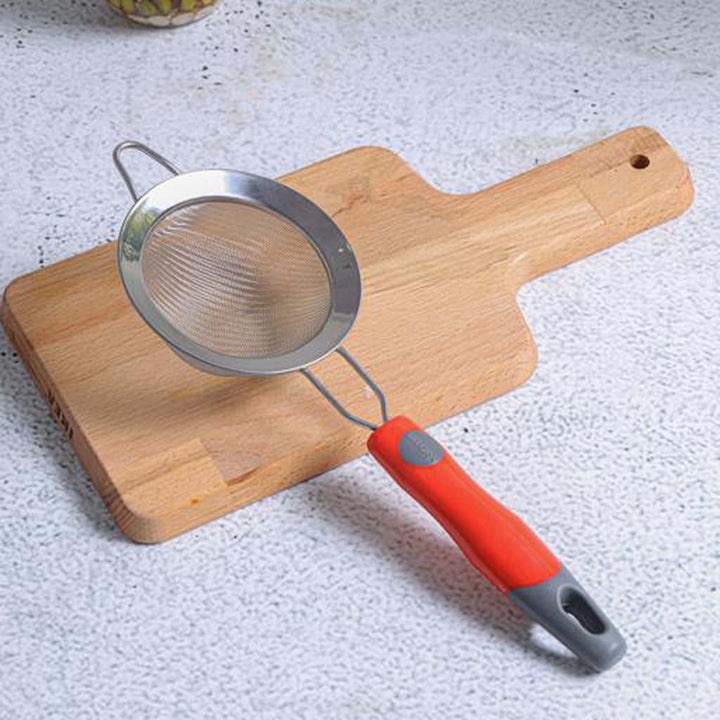 18cm Stainless Steel Tea Strainer with PP Handle - Souk Al RasKitchen Tools & Utensils