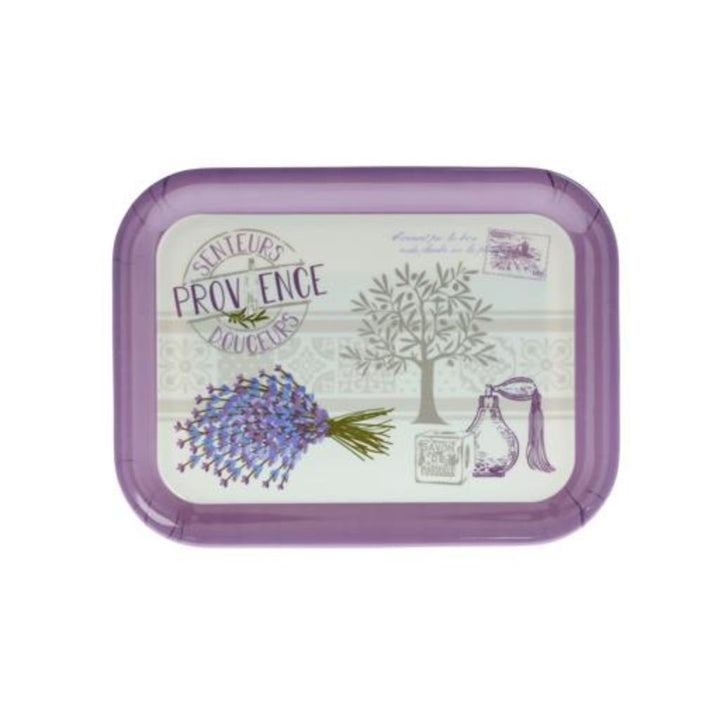 2 - Piece Melamine Tray Set (27.94cm+33.02cm) - Durable and Lightweight for Serving Tea and Coffee - Souk Al RasServeware