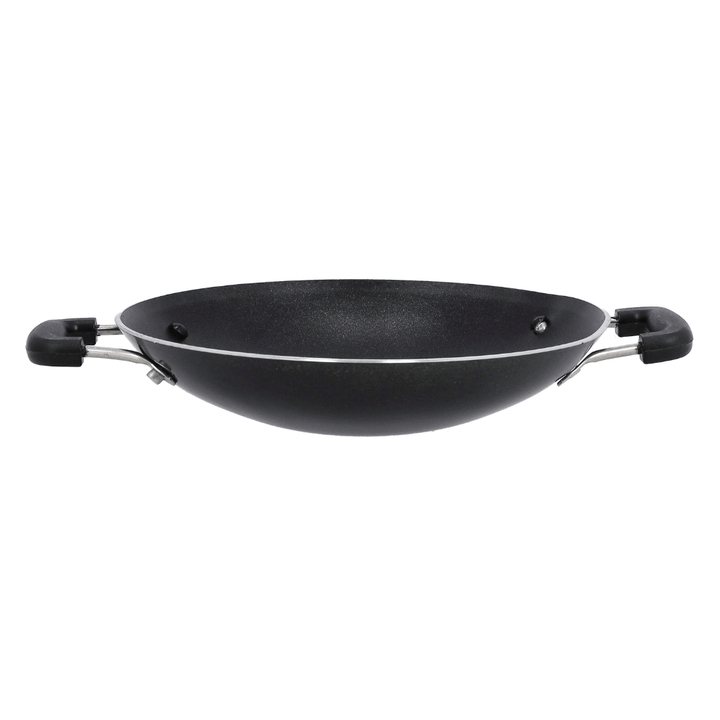 20CM Non - Stick Appa Chatti with Stainless Steel Lid Durable 3 Layer Construction - Souk Al RasCookware